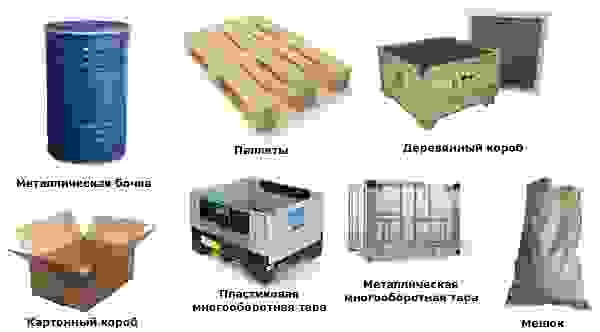 Тара для перевозки грузов в Карталах